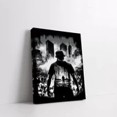 Savaşçının Silüeti Kanvas Tablo thumbnail 2