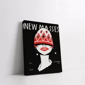 New Masses Vintage Kanvas Tablo thumbnail 2