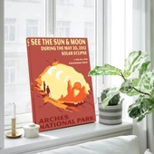 Ulusal Park Güneşi Kanvas Tablo thumbnail 3