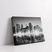 Şehir Silüeti Kanvas Tablo thumbnail 2