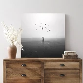 Uçuşan Kuşlar Kanvas Tablo thumbnail 3