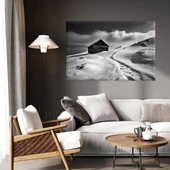 Dağ Kulübesi Kanvas Tablo thumbnail 1