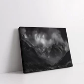 Dağların Arasında Kanvas Tablo thumbnail 2