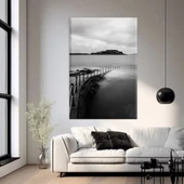 Sakin Sahil Kanvas Tablo thumbnail 1