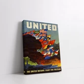 Birleşik Özgürlük Kanvas Tablo thumbnail 2