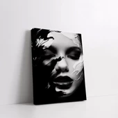 Yüzdeki Karma Kanvas Tablo thumbnail 2