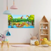 Safari Macerası Kanvas Tablo thumbnail 1