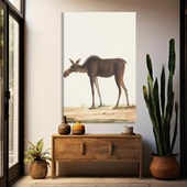 Kanada Geyiği Kanvas Tablo thumbnail 1