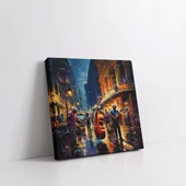 Işıltılı Geceler Kanvas Tablo thumbnail 3