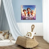 Uçan Kahramanlar Kanvas Tablo thumbnail 1