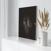 Siyah At Kanvas Tablo thumbnail 3