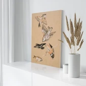 Uçan Kuşlar Kanvas Tablo thumbnail 3