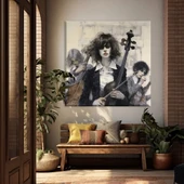 Dağılan Orkestra Kanvas Tablo thumbnail 1