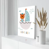 Deniz Aşkı Kanvas Tablo thumbnail 3