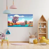 Dostların Su Banyosu Kanvas Tablo thumbnail 1