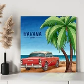 Havana Rüyası Kanvas Tablo thumbnail 3