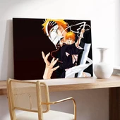Bleach Ichigo Kurosaki Kanvas Tablo thumbnail 3