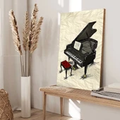 Duygusal Çello Kanvas Tablo thumbnail 2