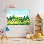 Çocuklar Oyun Parkı Kanvas Tablo thumbnail 1