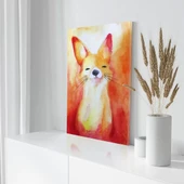 Yavru Tilki Kanvas Tablo thumbnail 3
