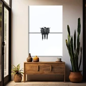 Sevimli Kuşlar Kanvas Tablo thumbnail 1