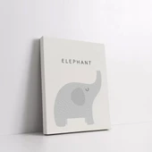 Minik Filin Dünyası Kanvas Tablo thumbnail 2