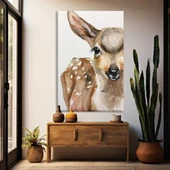 Sevimli Ceylan Kanvas Tablo thumbnail 1