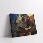 Attack On Titan Dev Kanvas Tablo thumbnail 2
