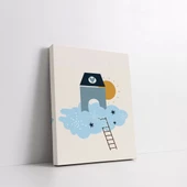 Bulutlara Doğru Kanvas Tablo thumbnail 2