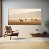 Sonsuz Kum Denizi Kanvas Tablo thumbnail 1