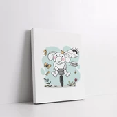 Fil Şenliği Kanvas Tablo thumbnail 2