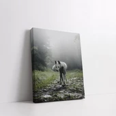 Ormandaki Kurt Kanvas Tablo thumbnail 2