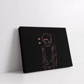 Death Note Kırmızı Kanvas Tablo thumbnail 2