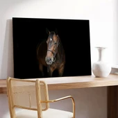 Görkemli At Portresi Kanvas Tablo thumbnail 3