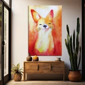 Yavru Tilki Kanvas Tablo thumbnail 1