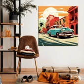 Sıcak Yaz Günü Kanvas Tablo thumbnail 1