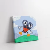 Neşeli Dürbün Kanvas Tablo thumbnail 3