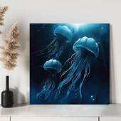 Denizin Derin Sırları Kanvas Tablo thumbnail 3