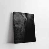 Siyah Fil Kanvas Tablo thumbnail 2