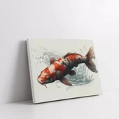Koi Balığı Kanvas Tablo thumbnail 2