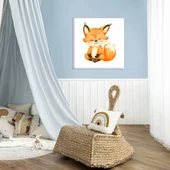 Meraklı Tilki Kanvas Tablo thumbnail 1