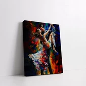 Flamenko Sevdası Kanvas Tablo thumbnail 3