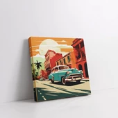 Sıcak Yaz Günü Kanvas Tablo thumbnail 2