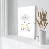 Tatlı Rüyalar Bulut Kanvas Tablo thumbnail 3