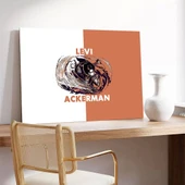 Attack On Titan Levi Kanvas Tablo thumbnail 3