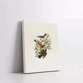 Daldaki Serçe Kanvas Tablo thumbnail 2