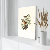 Daldaki Serçe Kanvas Tablo thumbnail 3