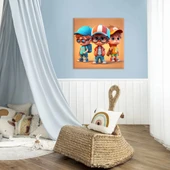 Kışın Neşesi Kanvas Tablo thumbnail 1