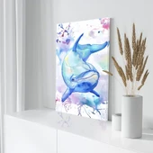 Sevimli Yunus Kanvas Tablo thumbnail 3