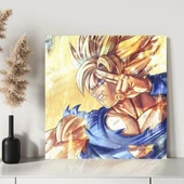 Dragon Ball Sarı Kanvas Tablo thumbnail 3
